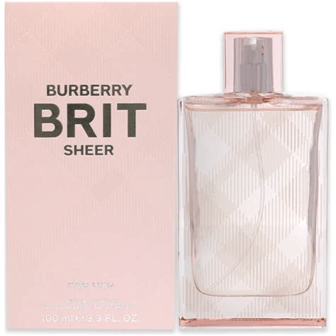 burberry brit sheer for her.